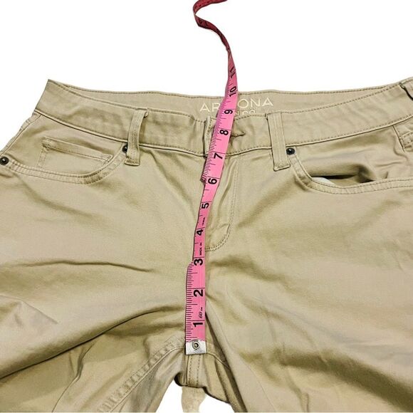 10/$25🦋 Arizona Khaki Mid Rise Skinny Pants - Size 7 - Picture 10 of 12